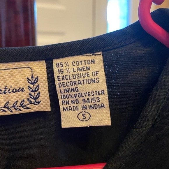 NEW DIRECTION BRIGHT PADTEL COLORED PRINTED JACKET SIZE S SEE MEASUREMENTS - Picture 4 of 7